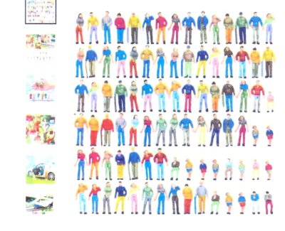 Zoom bild av 25 ST. FIGURER I SKALA HO