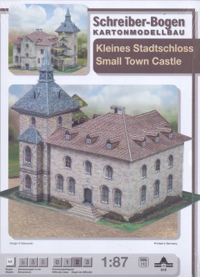 Zoom bild av SMÅSTADSBORG I SKALA 1/87 HO (KARTONGBYGGSATS)