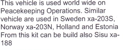 Zoom bild av PATRIA XA-203FD WITH PLM 127 OWS. SKALA 1/72
