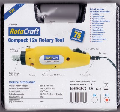 Zoom bild av ROTACRAFT VERKTYGSSATS INKL. 75 ST. VERKTYG.