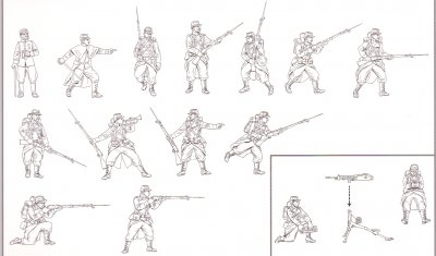 Zoom bild av WWI FRENCH INFANTRY (EARLY) 96 st. SKALA 1/72