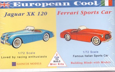 Zoom bild av 1/72 Jaguar XK 120, Ferrari