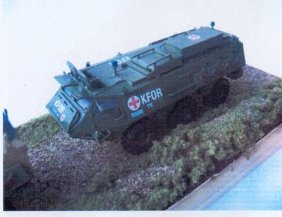 Zoom bild av SISU XA-180 AMBULANCE VER. 1 SKALA 1/72