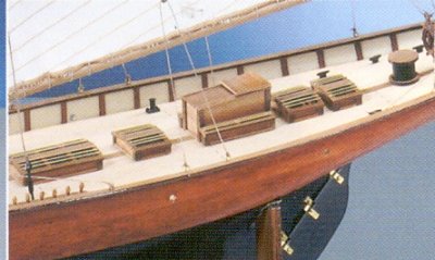 Zoom bild av BRITANNIA. SKALA 1/60