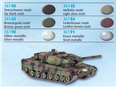 Zoom bild av FÄRGSTS TILL MILITÄRMODELLER