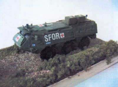 Zoom bild av SISU XA-180 AMBULANCE VER. 2. SKALA 1/72