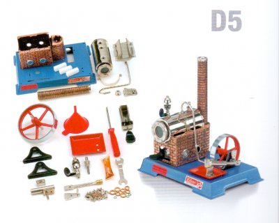 Zoom bild av ÅNGMASKIN BYGGSATS