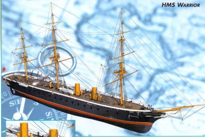 Zoom bild av HMS WARRIOR