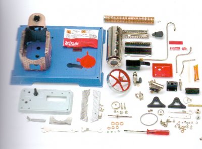 Zoom bild av KOMPLETT BYGGSATS ÅNGMASKIN