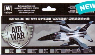 Zoom bild av USAF POST WWII TO PRESENT (PART2) 8 X 17 ML. MODEL AIR.