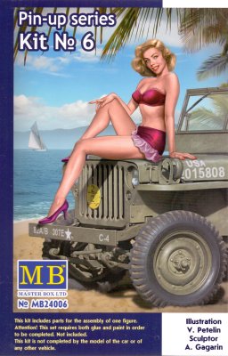 Zoom bild av 1/24 Pin-up series, Kit No. 6. Samantha