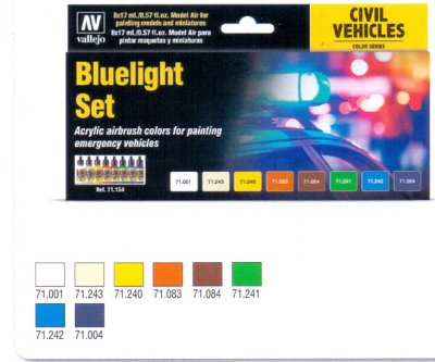 Zoom bild av BLUELIGHT SET. 8 X 17 ML. MODEL AIR.