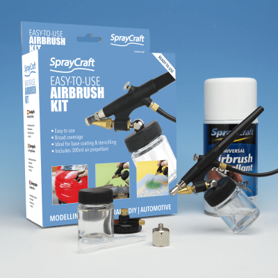 Spraycraft Easy-To-Use Airbrush Kit
