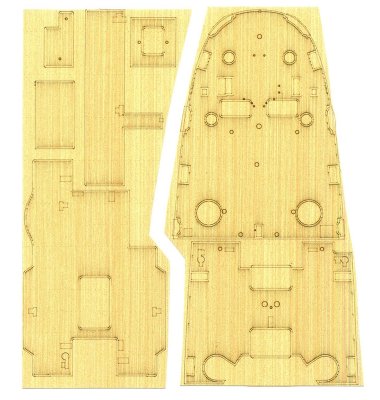 Zoom bild av Titanic detail up set (for Trumpeter item 03719)