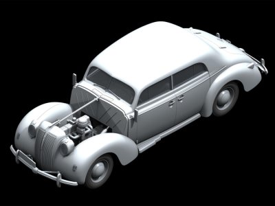Zoom bild av Admiral Saloon, WWII German Passenger Car