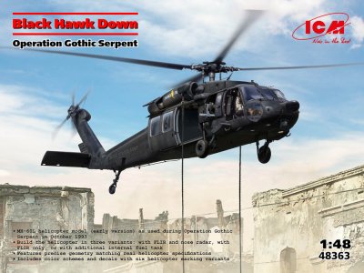 Zoom bild av 1/48 Black Hawk Down Operation Gothic Serpent