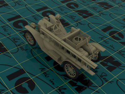 Zoom bild av 1/24 Model T 1914 Firetruck, American Car