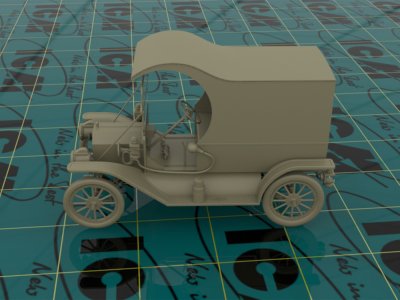 Zoom bild av 1/24 Model T 1912 Light Delivery Car