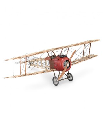 Fighter Sopwith Camel. 1:16 Wooden and Metal Aircraft Model