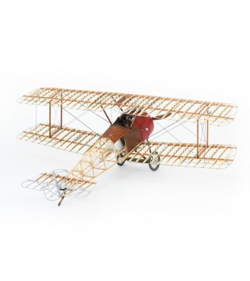 Zoom bild av Fighter Sopwith Camel. 1:16 Wooden and Metal Aircraft Model