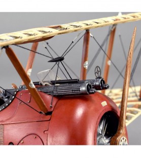 Zoom bild av Fighter Sopwith Camel. 1:16 Wooden and Metal Aircraft Model
