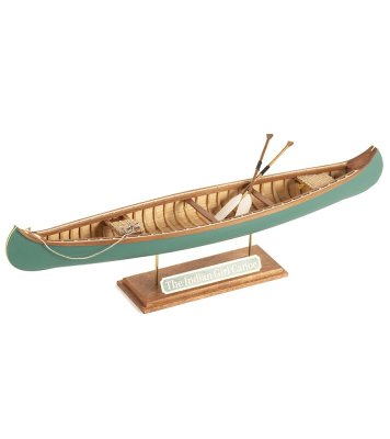 Zoom bild av New The Indian Girl Canoe. 1:16 Wooden Model Ship Kit