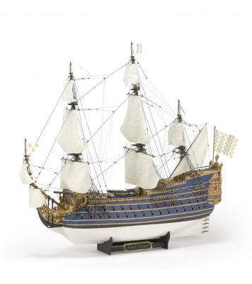 Zoom bild av Warship Soleil Royal. 1:72 Wooden Model Ship Kit