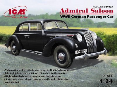 Zoom bild av Admiral Saloon, WWII German Passenger Car