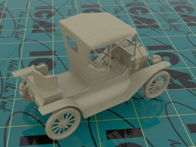 Zoom bild av 1/24 Model T 1912 Commercial Roadster, American Car