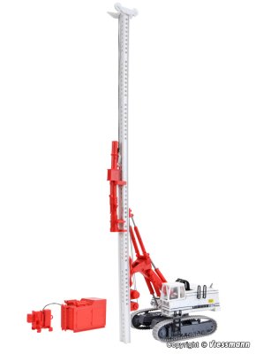 Zoom bild av 11253 H0 LIEBHERR 974 PÅLNINGSMASKIN med ram- och remskivsfäste