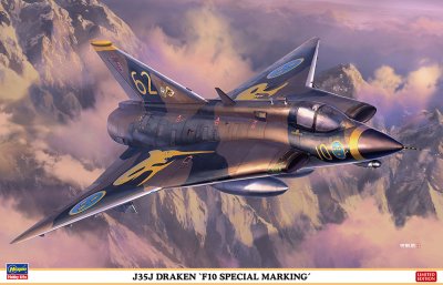 Zoom bild av 1/48 J35J Draken, F10 Special Marking