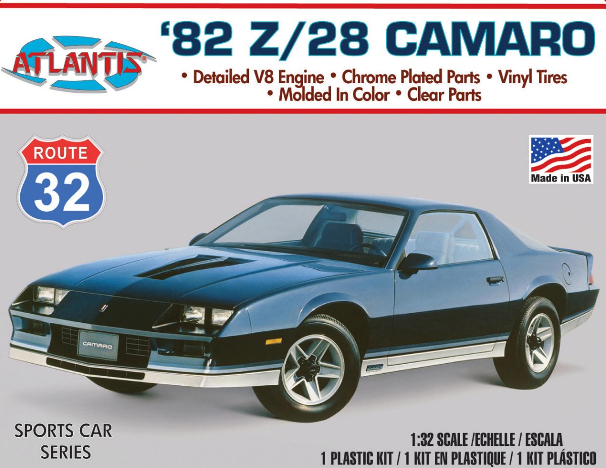 1982 Camaro Z 28 Model Kit 1 32 Scale 1982 Camaro Z 28 Model Kit 1 32 Scale